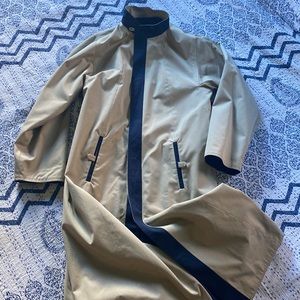 Vintage reversible raincoat